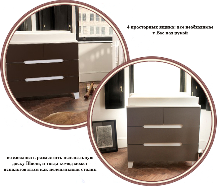 ���� ����� ����������� Bloom Alma Dresser (���� ����� �������)